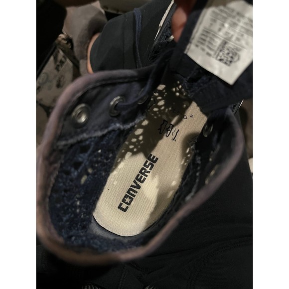 High top see through‎ crochet Converse - Picture 8 of 10